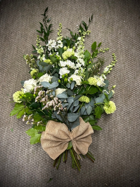 Garden hand tied sheaf